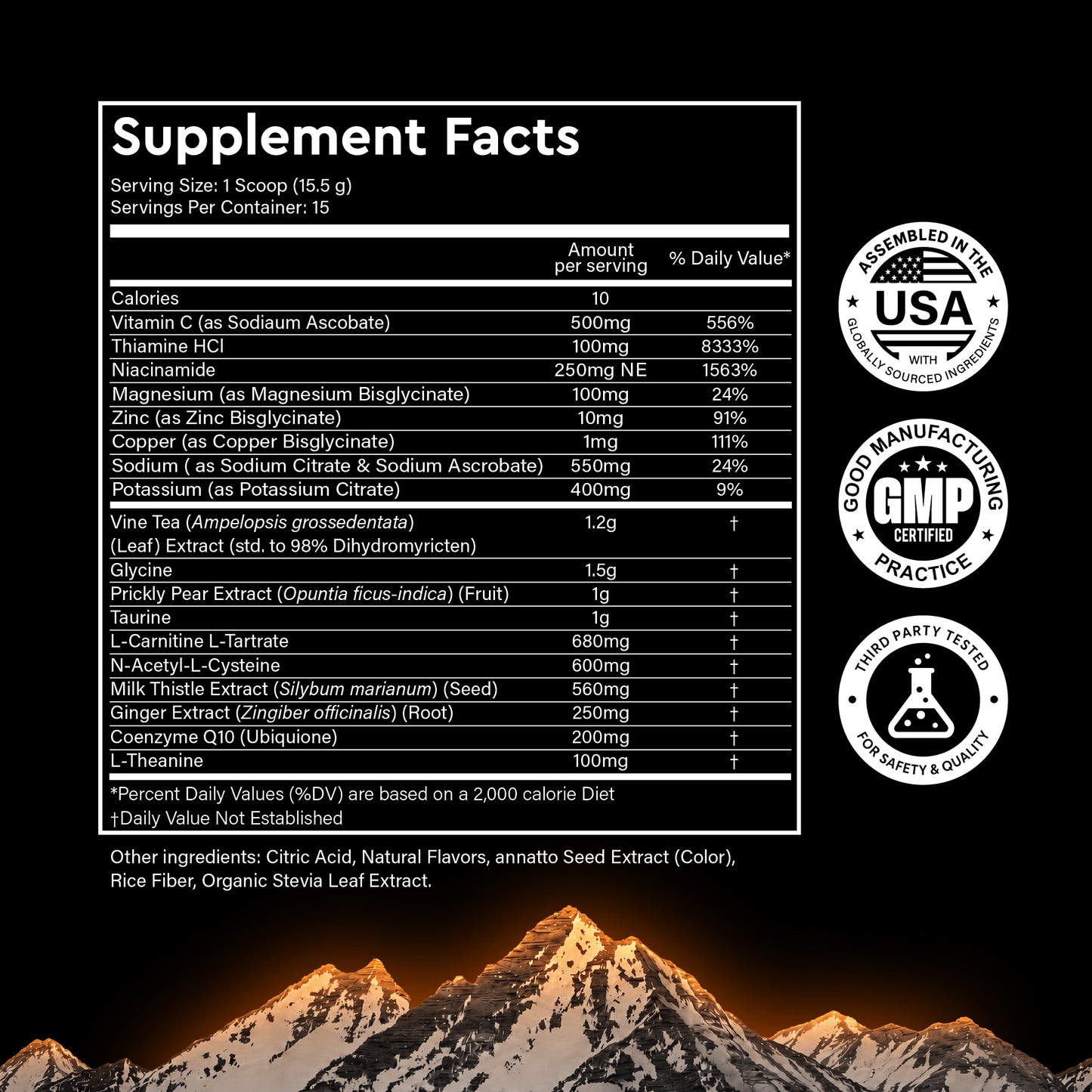 Alpine Pre-Alcohol Drink Mix