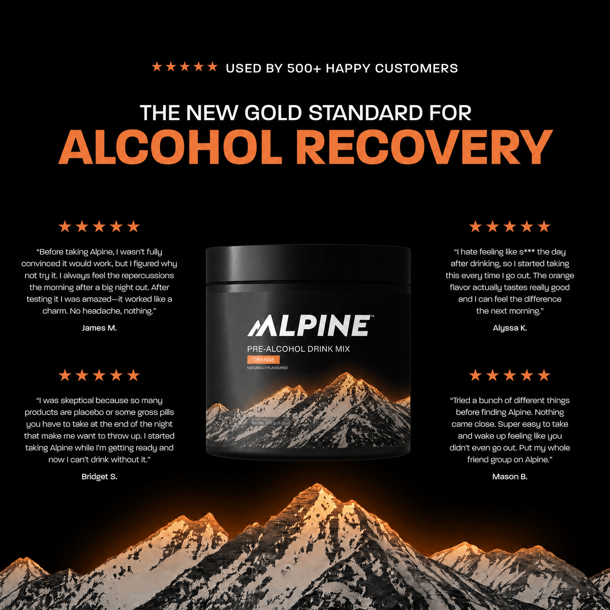 Alpine Pre-Alcohol Drink Mix
